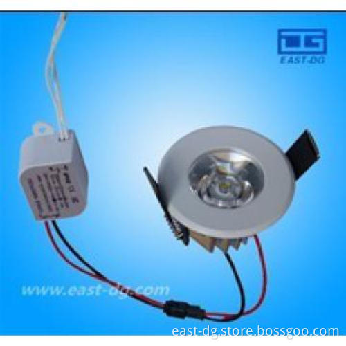 1w mini recessed led down lights for kitchen lighting